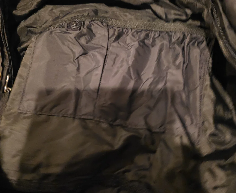 Black Packable Duffel Bag